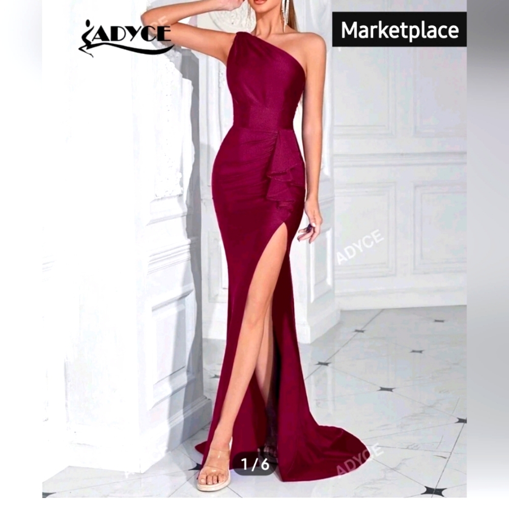 Floor length formal evening gown